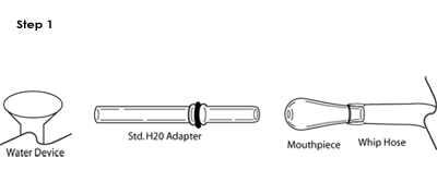 Animation showing how the H20 Slide Stem Adapter Works