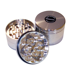 Cosmic - Large Triple Chamber Alum Grinder - Classic Polish