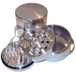 Cosmic - XLarge Triple Chamber Alum Grinder - Classic Polish