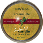 Earthly Body Soy Candle - DREAMSICLE - 6 oz.