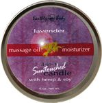 Earthly Body Soy Candle - LAVENDER - 6 oz.