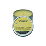 Plantlife Candle - Lemongrass & Orange - 24 hr burn