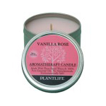 Plantlife Candle - Vanilla Rose - 50 hr burn