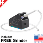 Review of Vaporbrothers� Hands Free Vaporizer - Dark Coffee - 110V - EZ Change Whip