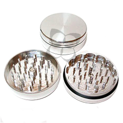 Cosmic - Large 2 Piece Alum Grinder - Classic Polish