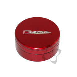 Cosmic - Mini 2 Piece Anodize Grinder - Red