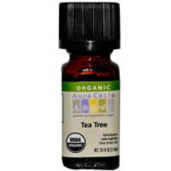Organic Essential Oil - Aura Cacia - Tea Tree - 0.33 fl. oz.