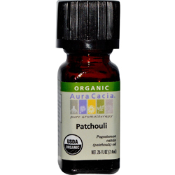 Organic Essential Oil - Aura Cacia - Patchouli - 0.33 fl. oz.