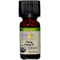 Organic Essential Oil - Aura Cacia - Ylang Ylang III - 0.33 fl. oz.