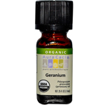 Organic Essential Oil - Geranium - 0.33 fl. oz.