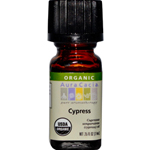 Organic Essential Oil - Aura Cacia - Cypress - 0.25 fl. oz.
