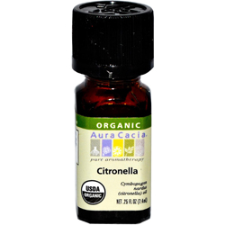 Organic Essential Oil - Aura Cacia - Citronella- 0.25 fl. oz.