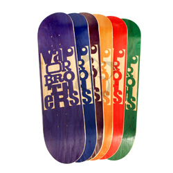 Vaporbrothers� Skateboard Deck - Red