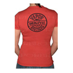 Vaporbrothers Ladies Shirt - PT - Red small