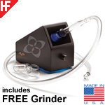 Review of Vaporbrothers� Hands Free  Vaporizer - Dark Coffee - 110V - Glass Whip