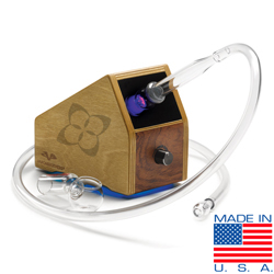 Vaporbrothers� Hands Free  Vaporizer - Natural - 110V - Glass Whip