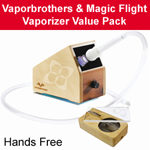 Vaporizer Value Pack - Natural Hands Free Vaporbrothers� & Magic Flight Launch Box