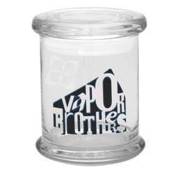 Vaporbrothers� Large Pop Top Glass Jar