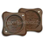 1905 Butterfly Magnetic Rosewood Herb Grinder