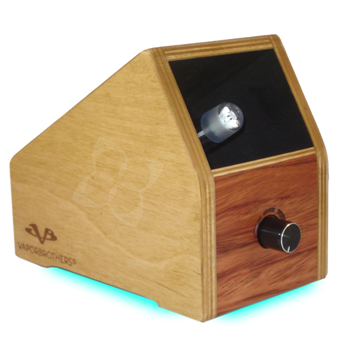 Vaporbrothers VB1 Vaporizer (VB's most popular) - Hands Free - 120V (Natural and Dark finish out of stock) vapor brothers hands free vaporizer, vapor bros,vaporbrothers, handsfree, box vaporizer